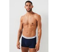 Polo Ralph Lauren Logo Waistband Cotton Boxer Trunks 3-Pack - S