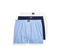 Men's Polo Ralph Lauren 3 Pack Men's Open Boxer - Blue - Size: Regular/36/32/30/31