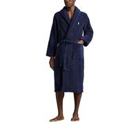Polo Ralph Lauren Mens Cotton Terry Dressing Gown - Colour: 001 Cruise Navy - Size: L/XL