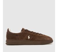 Polo Ralph Lauren Bedford Trainers in Dark Brown UK 9 (EU 43)