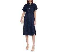 Polo Ralph Lauren Belted Linen Midi Shirtdress Dress Hemd Gürtel Leinen-Kleid