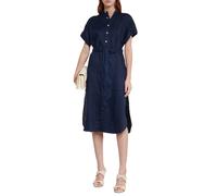Polo Ralph Lauren Belted Linen Midi Shirtdress Dress New XXS