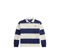 Polo Ralph Lauren big fit striped jersey rugby shirt - Blue S-M-L-XL-XXL