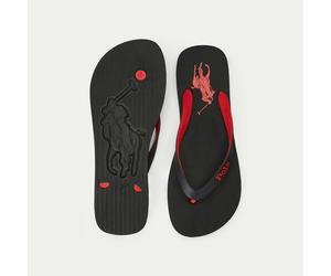Polo Ralph Lauren BOLT Flip-Flops in Red - UK 11 - Red