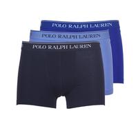 Pack of 3 Classic Hipsters in Plain Cotton Blue + Light Blue + Navy