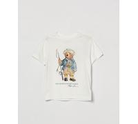 POLO RALPH LAUREN Boy's Crewneck Cotton T-Shirt with Teddy Bear Print - Size: 4 - male