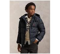 Ralph Lauren Ripstop Hooded Jacket Black Kids - M