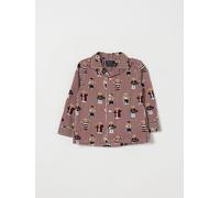 POLO RALPH LAUREN Boy's Striped Shirt with Teddy Bear Print and Cuban Collar - Size: 3 - male