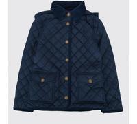 POLO RALPH LAUREN Boy's Water-Repellent Barn Jacket with Hood and Ruffles - Size: S - male