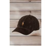 Polo Ralph Lauren Brown Corduroy Classic Baseball Cap Hat Cord Adjustable