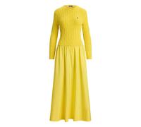 Polo Ralph Lauren cable-knit cotton dress - Yellow 00-2-6-10-14-18-22