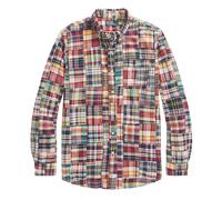 Polo Ralph Lauren Classic Fit Patchwork Madras Shirt Madras Patchwork