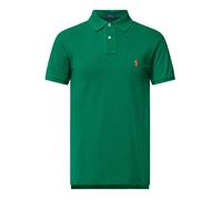Polo Ralph Lauren Classic Fit Polo Shirt Cotton Mesh Logo Pony Green L