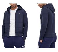 Polo Ralph Lauren Cobble Hybrid Aviator Zip Hooded Jacket Blouson Bomber Navy S