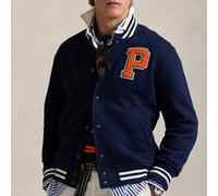Polo Ralph Lauren Men's Fleece Baseball Jacket Cruise Navy