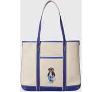 POLO RALPH LAUREN Cotton Tote Bag with Bear