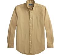 Polo Ralph Lauren Custom Fit Linen Shirt - Tan M M