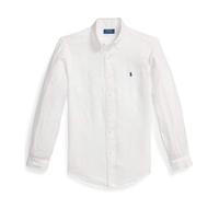 Polo Ralph Lauren Custom Fit Linen Shirt White