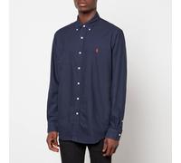 Polo Ralph Lauren Long sleeved Shirt CHEMISE DROITE CUSTOM EN OXFORD LEGER in Marine EU M