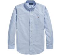 Blue Custom Fit Oxford Shirt - male - Polo Ralph Lauren - Casual Shirts - Blue - S - Shirts S