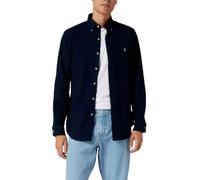 Polo Ralph Lauren Custom Fit Poplin Shirt Pony Oxford Navy Button-Down L