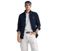 Polo Ralph Lauren Custom Fit Poplin Shirt Pony Oxford Navy Button-Down M