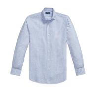 Polo Ralph Lauren Custom Fit Striped Seersucker Shirt Blue White