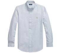 Polo Ralph Lauren Custom Fit Tattersall Oxford Shirt - White/Blue Multi XXL XXL