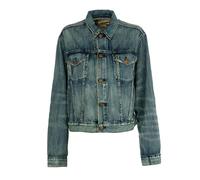 Polo Ralph Lauren Denim Jacket Cropped Trucker M Blue 80s Mexico