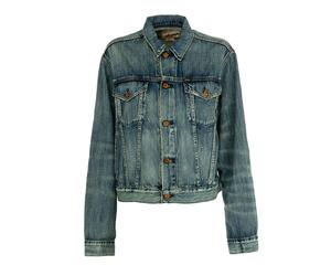Polo Ralph Lauren Denim Jacket Cropped Trucker M Blue 80s Mexico
