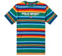 Polo Ralph Lauren Desert Awning Stripe Forest Tee T-Shirt Shirt Classic Fit S