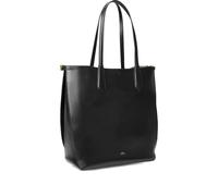 Polo Ralph Lauren double-handle leather tote bag - Black One Size