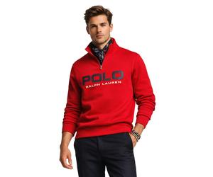 Polo Ralph Lauren Double Knit Tech Jumper Troyer Mock Sweatshirt Pullover New XL