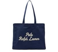Polo Ralph Lauren East West Large Logo-embroidered Canvas Tote bag - Navy - One Size