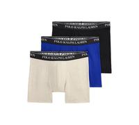 Polo Ralph Lauren elastic-waistband boxer briefs pack of three - Neutrals S-M-L