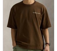 Polo Ralph Lauren Men's Relaxed Fit Embroidered Logo T-Shirt Chocolate Mousse