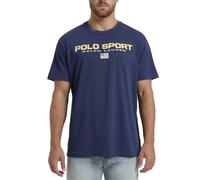 Polo Ralph Lauren Flag Logo Tee T-Shirt Shirt Classic Fit Pure Cotton Top XL