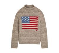 Polo Ralph Lauren Flag Wool-blend Jumper - Beige - L (UK14 / L)