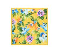 Polo Ralph Lauren Floral-print Silk-chiffon Bandana - Yellow - One Size