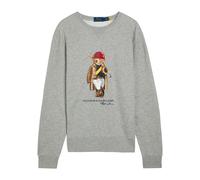 Polo Ralph Lauren Golf Bear-print Cotton-blend Sweatshirt - Grey - L