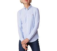 Polo Ralph Lauren Heidi Washed Oxford Cotton Blouse Shirt T-shirt Stripes L