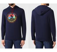 Polo Ralph Lauren Hooded Ls T-Shirt Jersey Hoodie Retro Sweatshirt New L