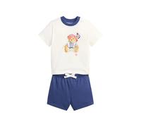 POLO RALPH LAUREN KIDS drawstring polo-bear shorts set - White 3 mths-6 mths-9 mths-12 mths-18 mths-24 mths