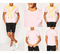 Polo Ralph Lauren Logo Cotton T-shirt Soft Shirt Custom Slim Fit Tee Pony Top M