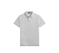 Polo Ralph Lauren logo-embroidered mesh polo shirt - Grey S-M-L-XXL