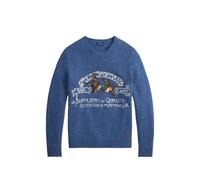 Polo Ralph Lauren logo intarsia sweater - Blue L