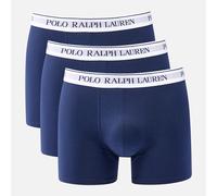 Polo Ralph Lauren Logo Waistband Cotton Boxer Trunks 3-Pack - S