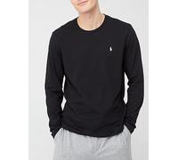 Polo Ralph Lauren Mens Black Logo-embroidered Relaxed-fit Cotton-jersey T-shirt XL
