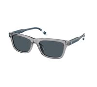 Polo Ralph Lauren Man Sunglass PH4240U - Frame color: Shiny Transparent Grey, Lens color: Dark Grey