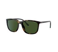 Polo Ralph Lauren Man Sunglass PH4185U - Frame color: Shiny Havana, Lens color: Dark Green